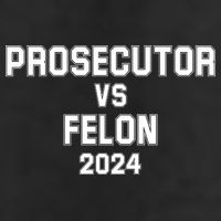 Prosecutor Vs Felon 2024 Politcal Microfiber Hand Towel
