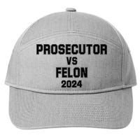 Prosecutor Vs Felon 2024 Politcal 7-Panel Snapback Hat