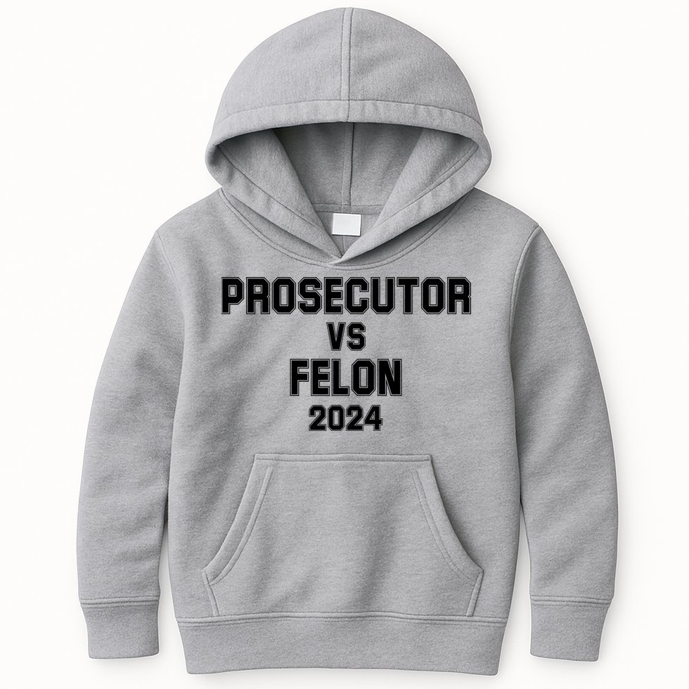 Prosecutor Vs Felon 2024 Politcal Kids Hoodie