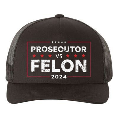 Prosecutor Vs Felon 2024 Gift Yupoong Adult 5-Panel Trucker Hat