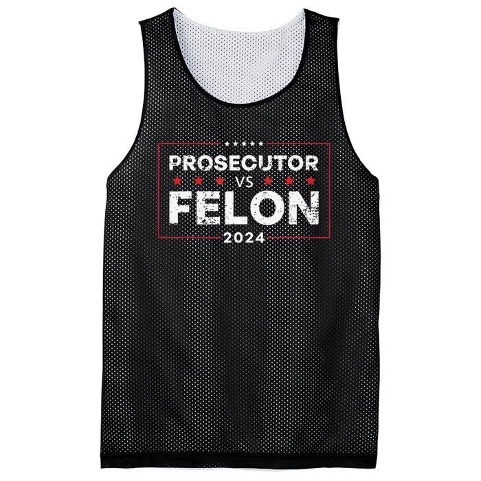 Prosecutor Vs Felon 2024 Gift Mesh Reversible Basketball Jersey Tank