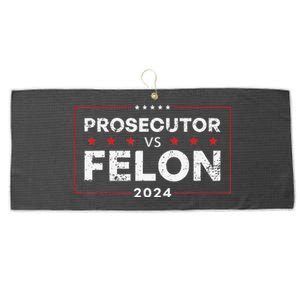 Prosecutor Vs Felon 2024 Gift Large Microfiber Waffle Golf Towel