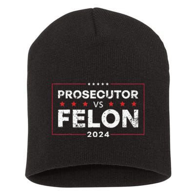 Prosecutor Vs Felon 2024 Gift Short Acrylic Beanie