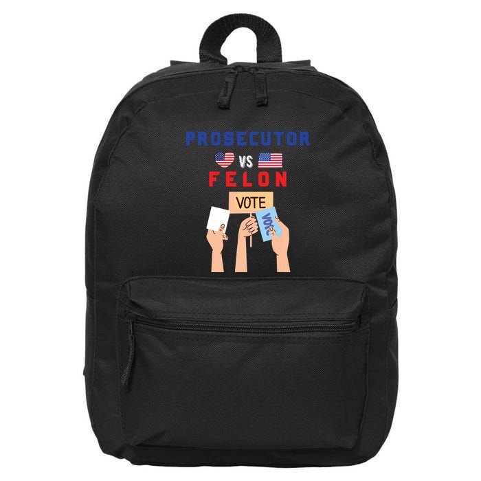 Prosecutor Vs Felon Vote 16 in Basic Backpack