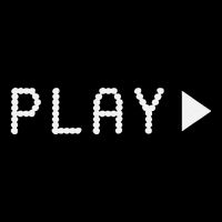 Play Vhs Forward Button Drawstring Bag