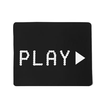 Play Vhs Forward Button Mousepad