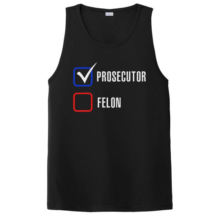 Prosecutor Vs Felon 2024 Voting Election 2024 Usa Gift PosiCharge Competitor Tank