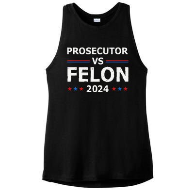 Prosecutor Vs Felon 2024 Ladies PosiCharge Tri-Blend Wicking Tank