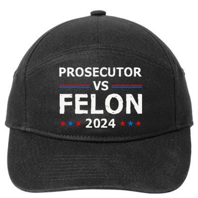 Prosecutor Vs Felon 2024 7-Panel Snapback Hat