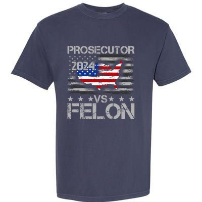 Prosecutor Vs Felon Prosecutor Vs Felon 2024 Madam President 2024 Garment-Dyed Heavyweight T-Shirt