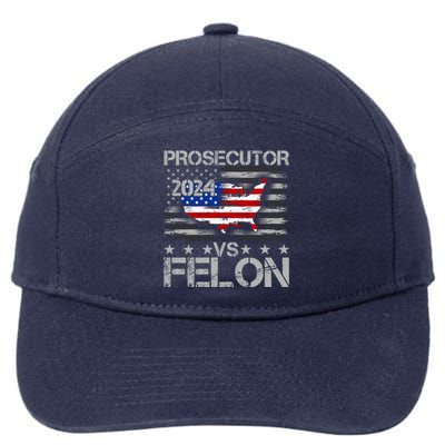 Prosecutor Vs Felon Prosecutor Vs Felon 2024 Madam President 2024 7-Panel Snapback Hat