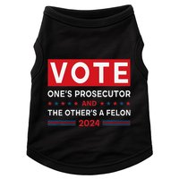 Prosecutor Vs Felon Funny Meme Political Vote Election 2024 Doggie Tank