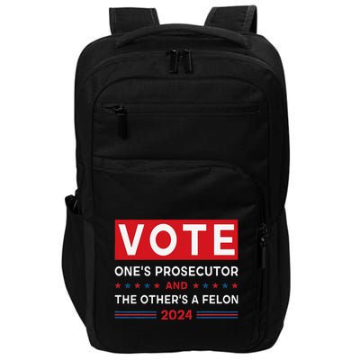 Prosecutor Vs Felon Funny Meme Political Vote Election 2024 Impact Tech Backpack