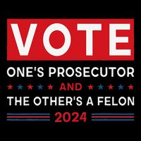 Prosecutor Vs Felon Funny Meme Political Vote Election 2024 Sustainable Bucket Hat