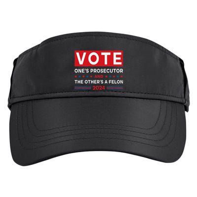Prosecutor Vs Felon Funny Meme Political Vote Election 2024 Adult Drive Performance Visor