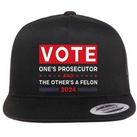 Prosecutor Vs Felon Funny Meme Political Vote Election 2024 Flatbill Hat