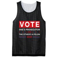 Prosecutor Vs Felon Funny Meme Political Vote Election 2024 Mesh Reversible Basketball Jersey Tank