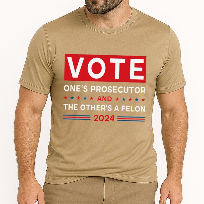 Prosecutor Vs Felon Funny Meme Political Vote Election 2024 Performance Shirt