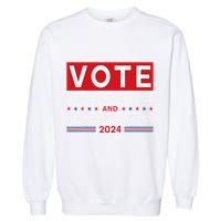 Prosecutor Vs Felon Funny Meme Political Vote Election 2024 Garment-Dyed Sweatshirt