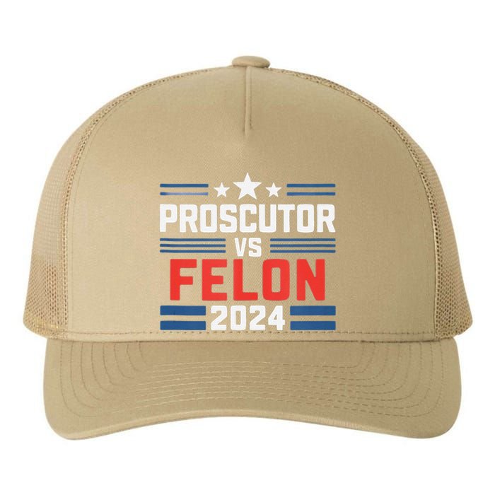 Prosecutor Vs Felon Prosecutor Vs Felon 2024 Yupoong Adult 5-Panel Trucker Hat