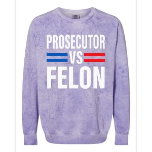 Prosecutor Vs Felon Vote Colorblast Crewneck Sweatshirt