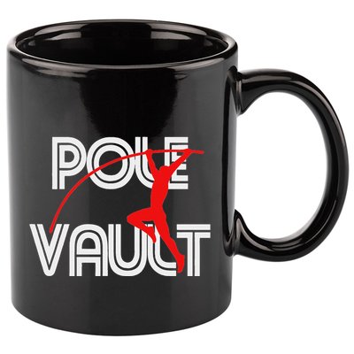 Pole Vault Fun Pole Vaulting Apparel For Vaulters 11oz C Handle Ceramic Mug
