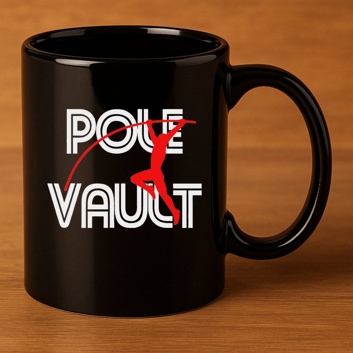 Pole Vault Fun Pole Vaulting Apparel For Vaulters 11oz C Handle Ceramic Mug