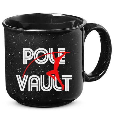 Pole Vault Fun Pole Vaulting Apparel For Vaulters 15oz Campfire Ceramic Mug