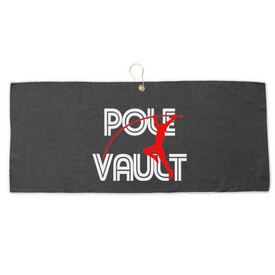 Pole Vault Fun Pole Vaulting Apparel For Vaulters Large Microfiber Waffle Golf Towel