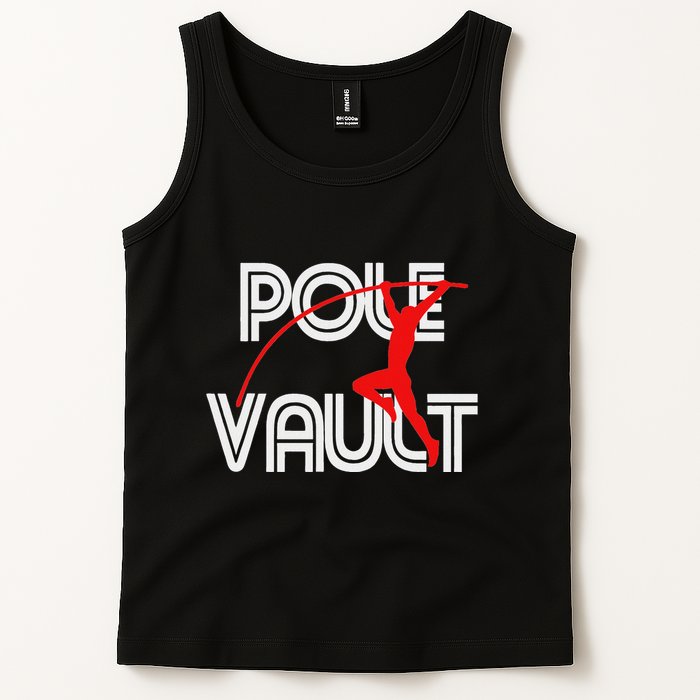 Pole Vault Fun Pole Vaulting Apparel For Vaulters Tank Top