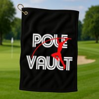 Pole Vault Fun Pole Vaulting Apparel For Vaulters Golf Towel