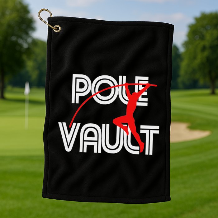 Pole Vault Fun Pole Vaulting Apparel For Vaulters Golf Towel
