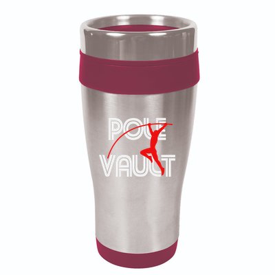 Pole Vault Fun Pole Vaulting Apparel For Vaulters 16oz Travel Tumbler