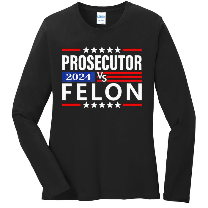 Prosecutor Vs Felon Prosecutor Vs Felon 2024 Ladies Long Sleeve Shirt