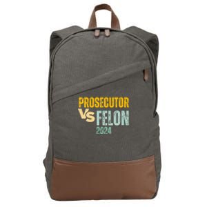 Prosecutor Vs Felon 2024 Cotton Canvas Backpack