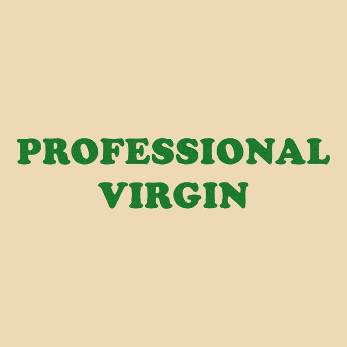 Professional Virgin Funny Quote Professional Virgin Zip Tote Bag