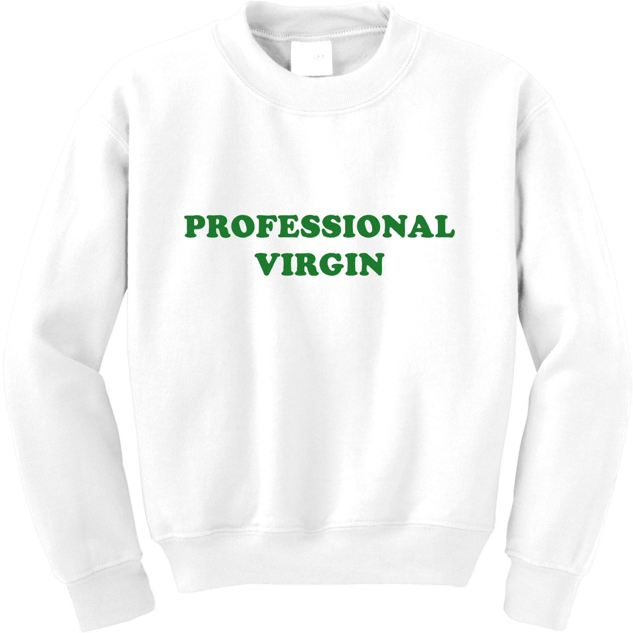 Professional Virgin Funny Quote Professional Virgin Kids Sweatshirt