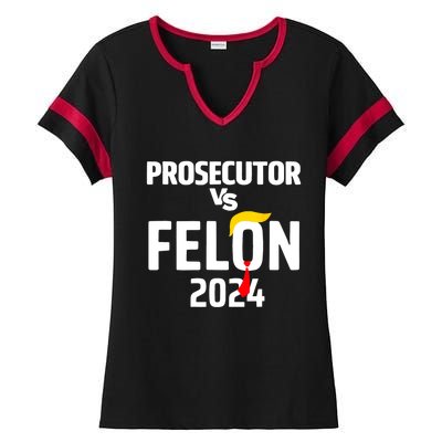 Prosecutor Vs Felon 2024 Ladies Halftime Notch Neck Tee