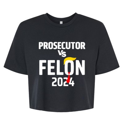 Prosecutor Vs Felon 2024 Bella+Canvas Jersey Crop Tee