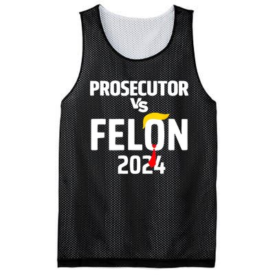 Prosecutor Vs Felon 2024 Mesh Reversible Basketball Jersey Tank