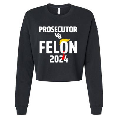 Prosecutor Vs Felon 2024 Cropped Pullover Crew