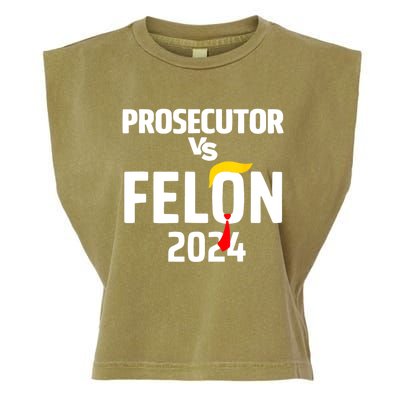 Prosecutor Vs Felon 2024 Garment-Dyed Women's Muscle Tee