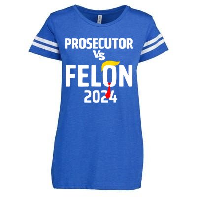 Prosecutor Vs Felon 2024 Enza Ladies Jersey Football T-Shirt