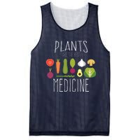 Plants Vegan Funny Vegetables Are Medicine Vegetarian Gifts Mesh Reversible Basketball Jersey Tank