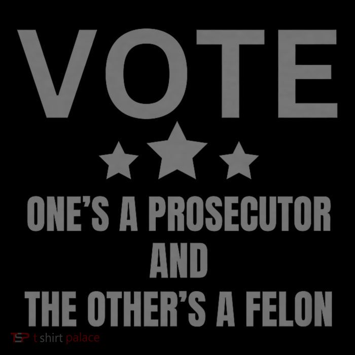 Prosecutor Versus Felon Voter Funny Political Wool Snapback Cap