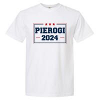 Pierogi Vote For Polish Food In 2024 Garment-Dyed Heavyweight T-Shirt