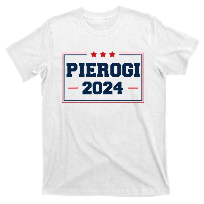 Pierogi Vote For Polish Food In 2024 T-Shirt