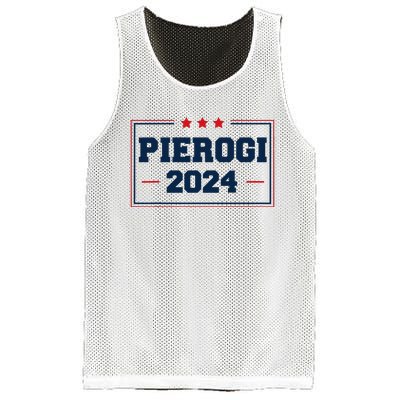 Pierogi Vote For Polish Food In 2024 Mesh Reversible Basketball Jersey Tank