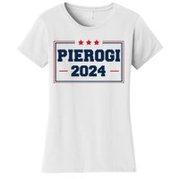 Pierogi Vote For Polish Food In 2024 Women's T-Shirt