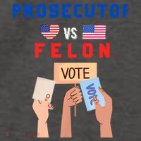 Prosecutor Vs Felon Vote Vector Backpack